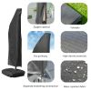 Direct Wicker's Patio Zippered Cantilever Umbrella Cover