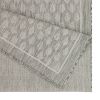 Sunshine Indoor/Outdoor Area Rug; 7 ft. 10 in. x 10 ft. 3 in; Silver