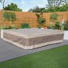 Direct Heavy Duty Patio Furniture Cover; Water Resistant; 106x106in